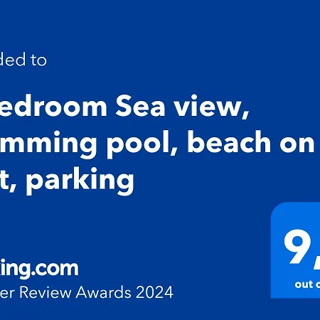 1 Bedroom Sea View, Swimming Pool, On Foot, Parking Appartement