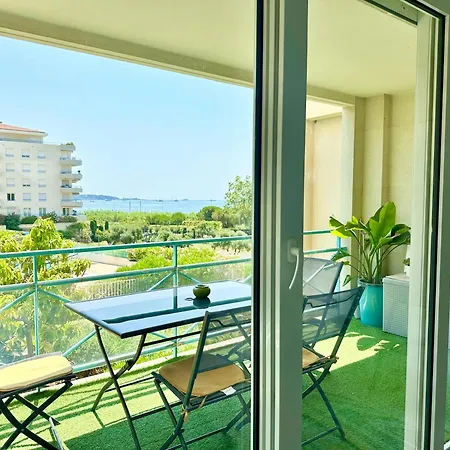 Apartment 2Bed Seaview Swimming Pool Beach On Footparking Antibes