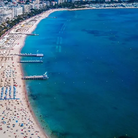Apartament 2bed Seaview Swimming Pool On Footparking Antibes