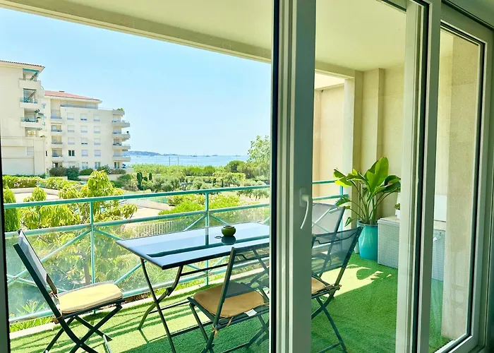 Appartamento 1 Bedroom Sea View, Swimming Pool, On Foot, Parking Antibes